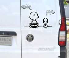 Aufkleber Snoopy Charly ca