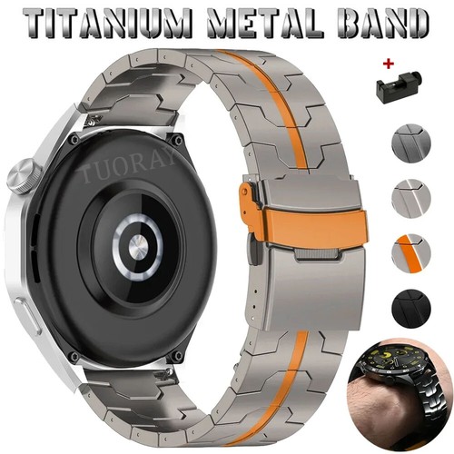 Luxus titan metall armband - titan,