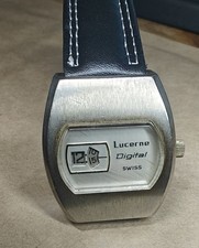 Seltene vintage Scheibenuhr