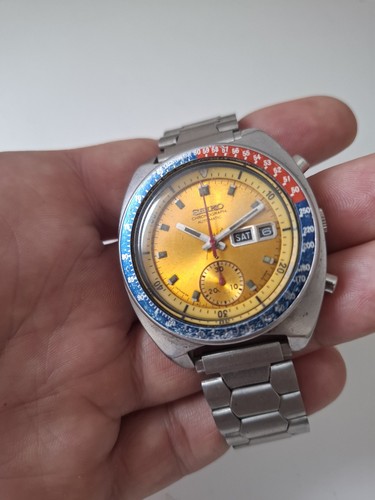 Seiko pogue yellow dial - yellow,