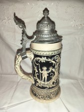 Bier Krug Zinn Deckel Brauhaus