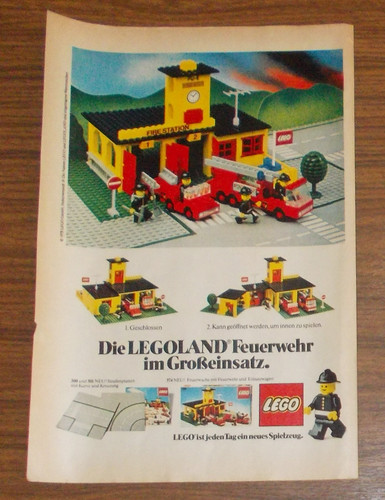 Seltene werbung lego - werbung, legoland