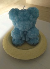 Selbstgemachte Deko Kerze