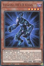 YuGiOh Visions-HELD Vyon GFP2-DE060 Ultra Rare Good 1st