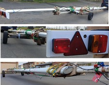 Schleppachse Masttransport Segelmasttransport Miete 78 EUR pro Tag