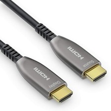 50m 4K Optisches Glasfaser HDMI 2.0b Kabel UHD 2160p 4K@60Hz 4:4:4 HDR HDCP 2.2