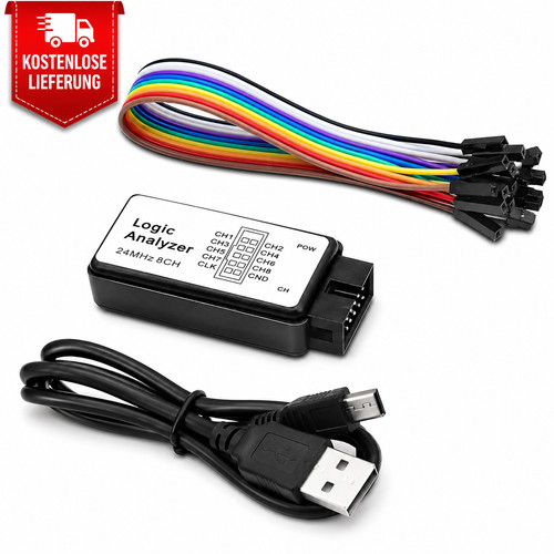 Logic analyzer kanal usb - 8-kanal,
