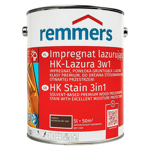 Remmers lasur l - 5, nussbaum