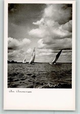 40117626 - 8913 Oberschondorf Segler am Ammersee Segelboot