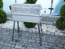 Schaschlik Mangal Grill Aufsatz Set, Rotisserie, Drehspieß, Grillspieß mit Motor