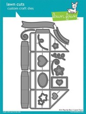 Lawn Fawn, lawn cuts/ Stanzschablone, mini pop-up box