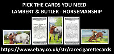 LAMBERT & BUTLER - HORSEMANSHIP - WÄHLEN SIE DIE KARTEN SIE BRAUCHEN