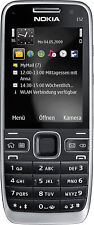 Nokia E52 Handy Schwarz (Ohne Simlock) neuwertig MwSt.