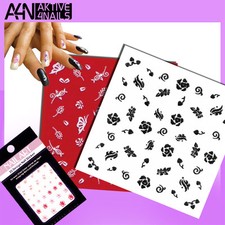3D Blossom-Sticker Nailart