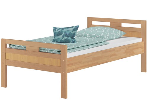Massivholzbett seniorenbett - massivholzbett,