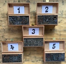 Vignetten Schmuck Buchdruck Handsatz Bleisatz Symbole Ziermaterial Ornamente