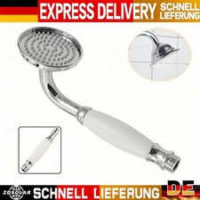 Neu Handbrause Retro Nostalgie Duschkopf Brause 1/2 " Schlauch Anschluss DE.