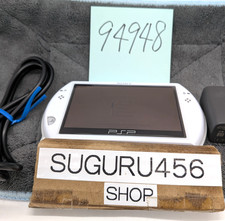 Sony PSP GO PlayStation Portable Pearl White Konsole PSP-N1000 aus Japan