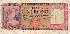 Andy Warhol  500  Lire