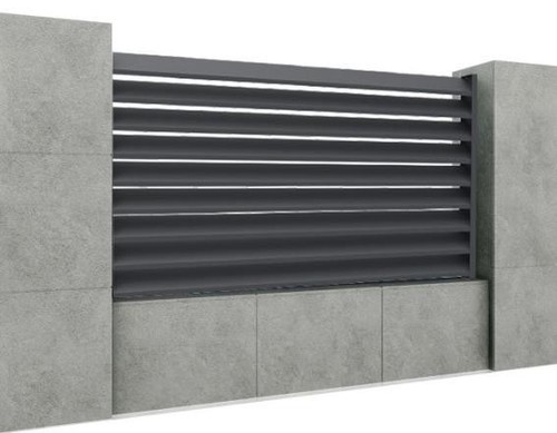 Alu zaunpaneel set - alu-zaunpaneel,