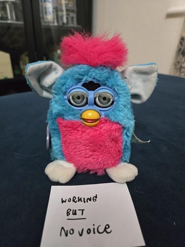 Vintage tiger furby - baby, blau