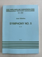 Klavier Noten Musik Jean Sibelius Symphonie No. 5 Opus 82 Hansen Edition 2086