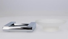 Seifenschale myBath Luxus Design Seifenhalter satiniert B-Ware neuwertig