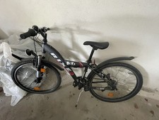 Jugendfahrrad Schwarz Rot