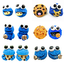 Krümelmonster Ohrringe Paar