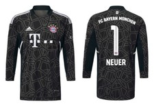 Trikot Kinder Adidas FC Bayern 2022-2023 Torwart Home | Heim FCB - Neuer 1