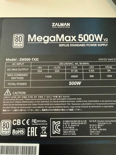 Zalman zm500 tx2 - zalman, zm500-tx2