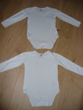 2x Body (Bodys) Langarm