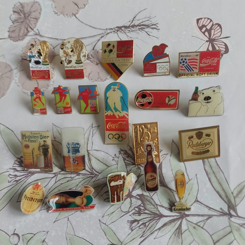 Coca cola pins - coca-cola, pins/anstecknadeln