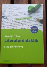 Swantje Ehlers - Literaturdidaktik. Eine Einführung 