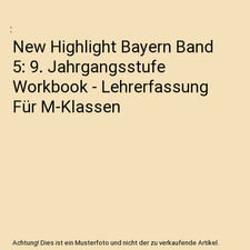 New Highlight Bayern Band 5
