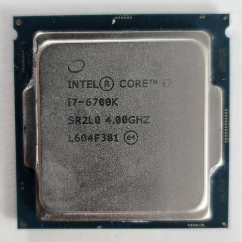 Intel core 6700k - intel, i7-6700k