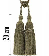 Doppel Raffhalter m, Kordel