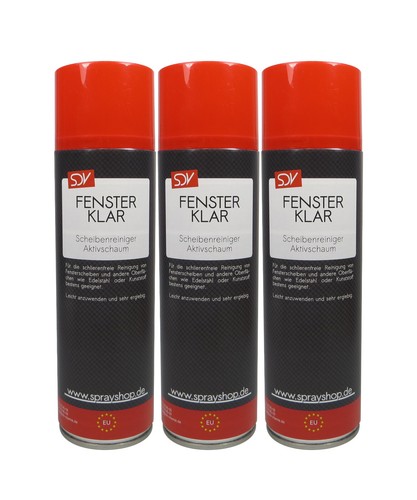 Scheibenreiniger spray - 3x,