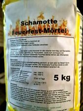 Schamottmörtel Schamott Mörtel 1200 °C Schamottemörtel Feuermörtel Ofenmörtel