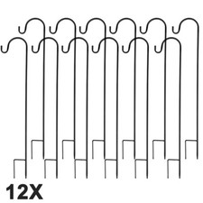 Schäferhaken Schwarz, 76cm
