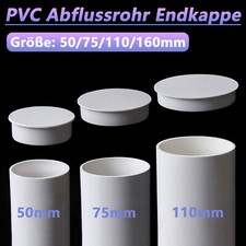 PVC Rohr Endkappe Deckel