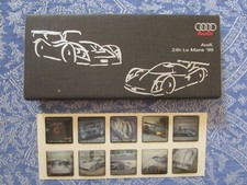 Audi Pappheft mit 10 Miniatur