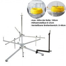 300KG 600M Rohrhaspel Abrollgerät Fußbodenheizung Rohr Abwickler Abroller Tasche