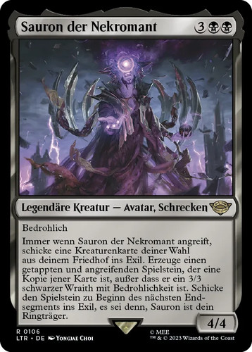 Mtg herr der ringe - der,