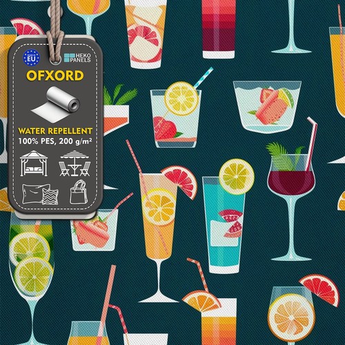 Oxford bedruckt polsterstoff - oxford,