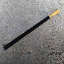 alte Original Luftpumpe Holz Dunlopventil 400mm Vintage Metallkörper Fahrrad DRP