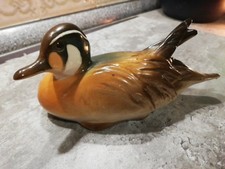 Lomonosov Porcelain Baikal Duck Stamped USSR Hand bemalt Top Zustand 