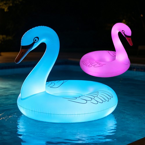 Aufblasbare schwan schwimmring - aufblasbare,