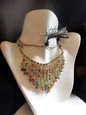 Kette Kristall vergoldet