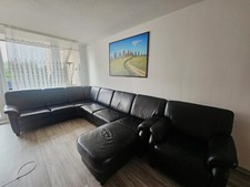 Leder sofa form - leder,